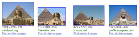 Google Similar Images se hace oficial