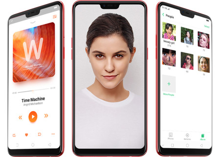 Oppo F7: diseño de iPhone X, pantalla 19:9 y cámara frontal de 25 megapíxeles por menos de 250 euros