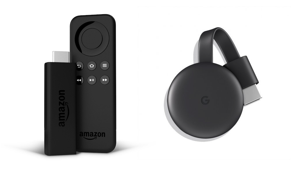 En qué se diferencia el Amazon Fire TV Stick del Google Chromecast y