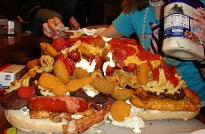 Sándwich de 50.000 calorías