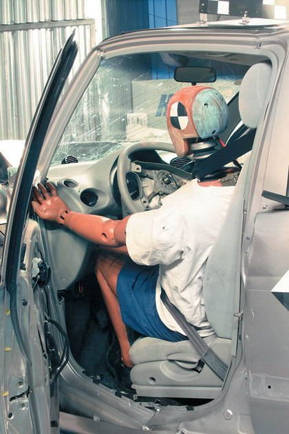 Chery QQ Crash Test