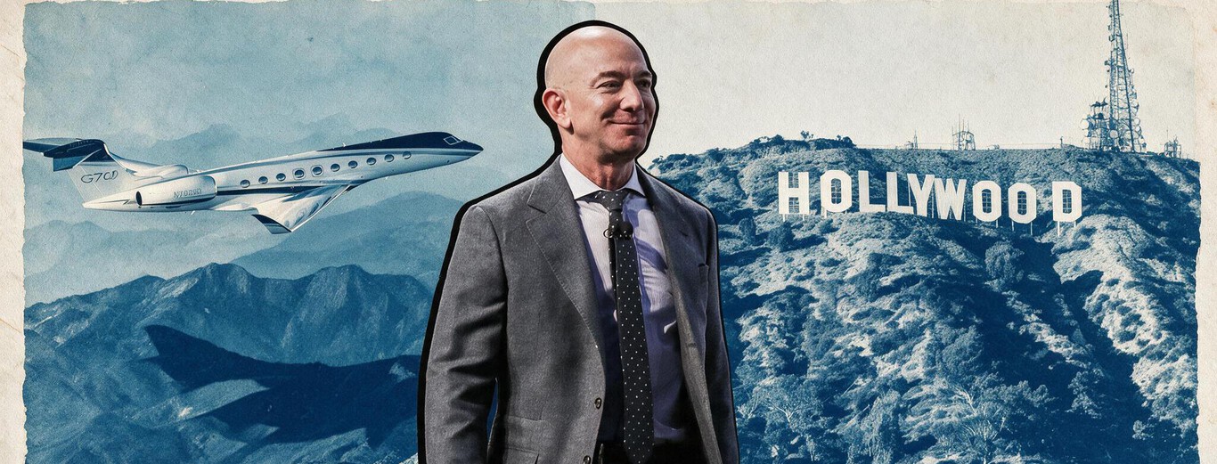 Jeff Bezos se fue a Miami para pagar menos impuestos. Ahora tiene otro problema: una multa de 244.000 dólares por aparcar su avión