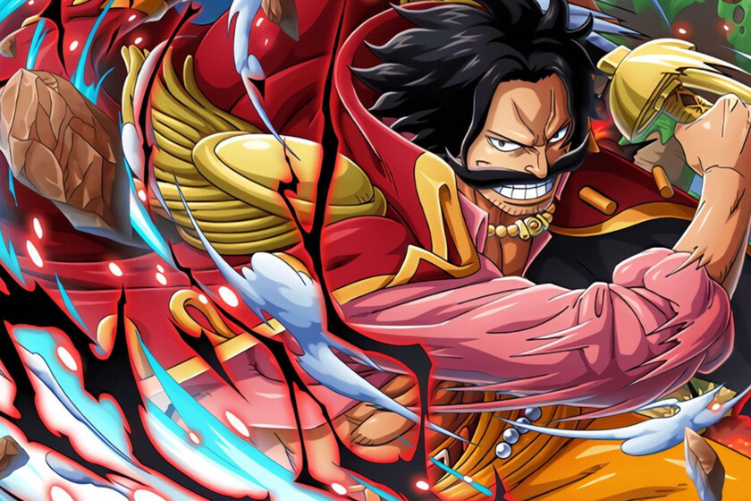 Official promotional title cards for the new One Piece anime movies God Valley and BaaD displayed at an event.