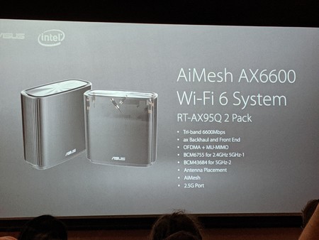 ASUS presenta el AiMesh AX6600, su nuevo router WiFi 6 compatible con AiMesh