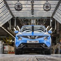 Nissan ha fabricado un Juke cada 105 segundos por 8 años, y ya suman un millón