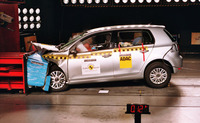 El nuevo Golf triunfa de nuevo en EuroNCAP
