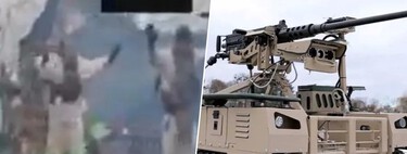 Three Russians surrender on camera. A normal scene from wars, but science fiction in Ukraine because of the “soldier” who points guns at them