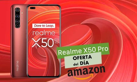 Super rebajado: el Realme X50 Pro con 12 GB de RAM y 256 GB de almacenamiento, cuesta hoy en Amazon 119 euros menos para los usuarios Prime