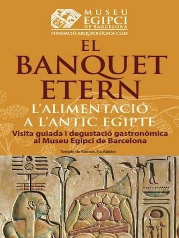 Visita guiada y degustación gastronómica en el Museo Egipcio de Barcelona