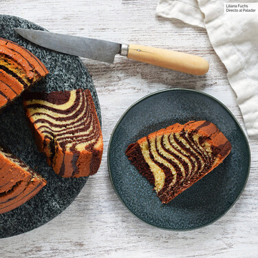 Bizcocho cebra: la receta del mejor bizcocho marmolado para dejar a todos con la boca abierta