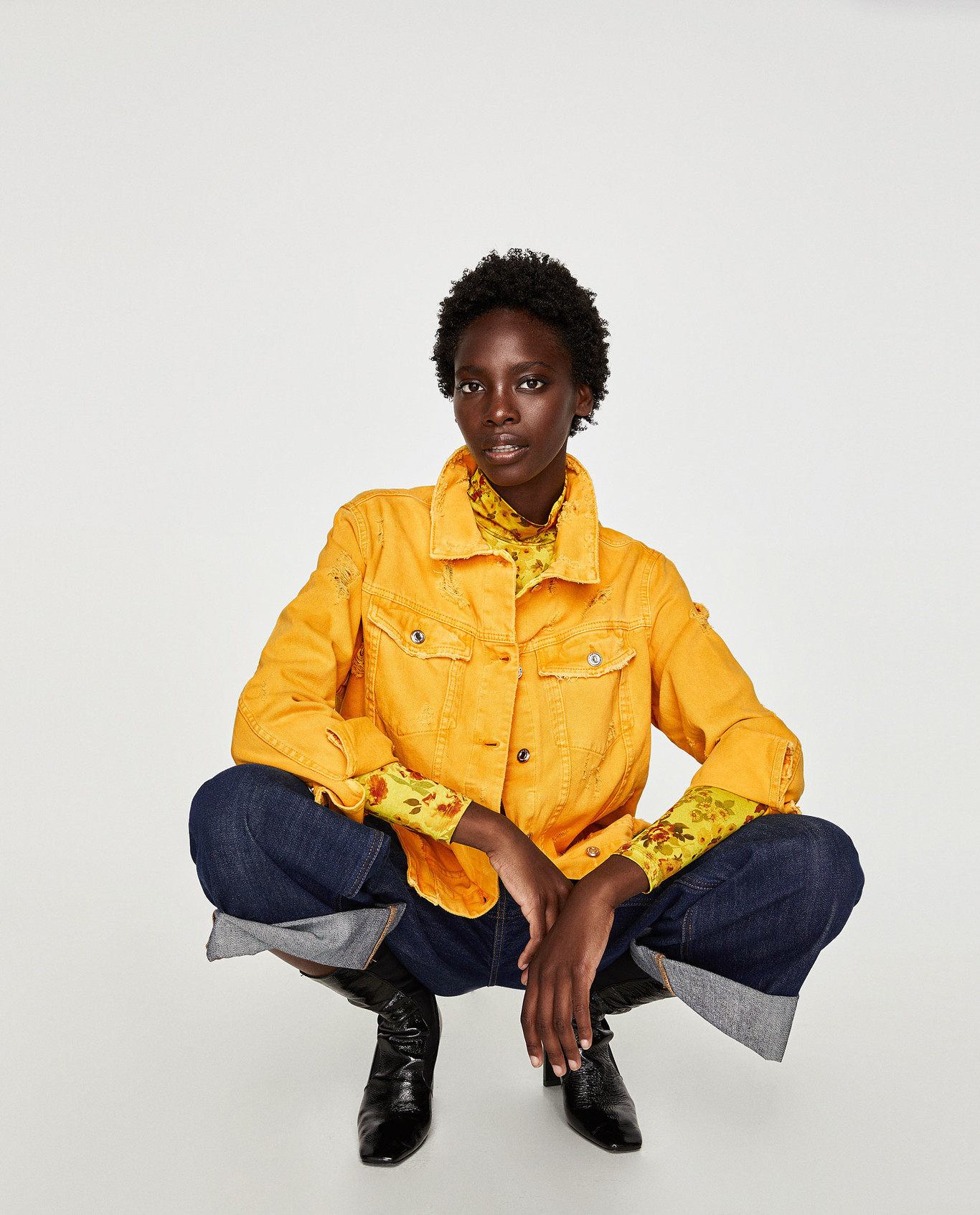 cazadora vaquera fornarina