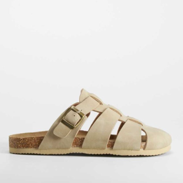 Zuecos bio taupe Senda Road 