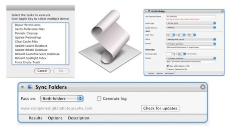 Tres útiles Script para Mac OS X