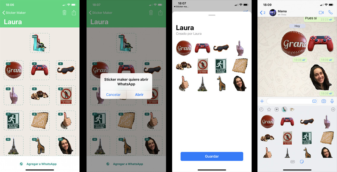Así es Sticker Maker Studio, la app para crear stickers para WhatsApp que está triunfando en App