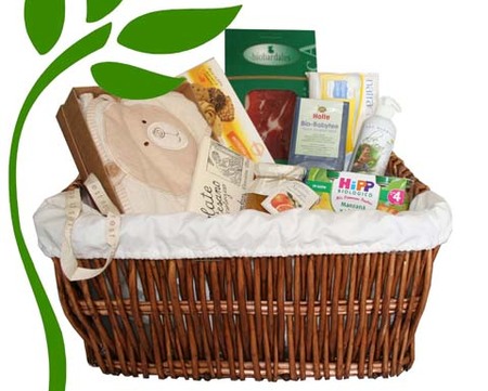 Cestas ecológicas como regalo de nacimiento