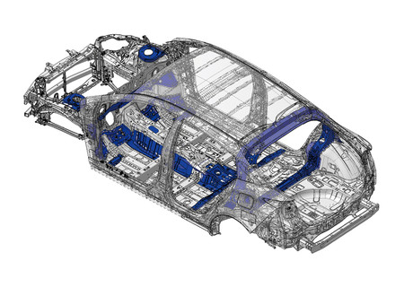 Chasis del Toyota CH-R