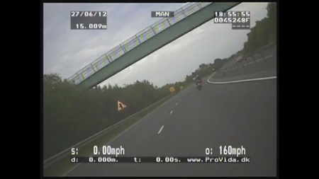 Periodista cazado a 160 mph después de que su novia le diese el "sí, quiero"