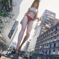 Alguien creó un juego de waifus gigantes al estilo Godzilla. Nadie entiende de qué va, pero internet ya lo ama 