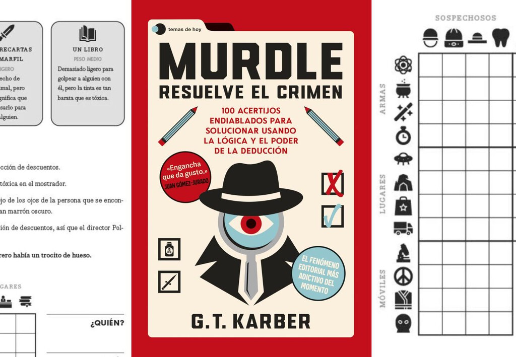 Si juntas el Cluedo con los pasatiempos de toda la vida tienes el fenómeno editorial que está arrasando en librerías 