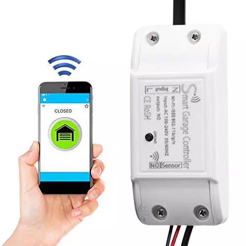 Controlador de Puerta de Garaje Inteligente WiFi Control Remoto Compatible Abrepuertas Darage APP