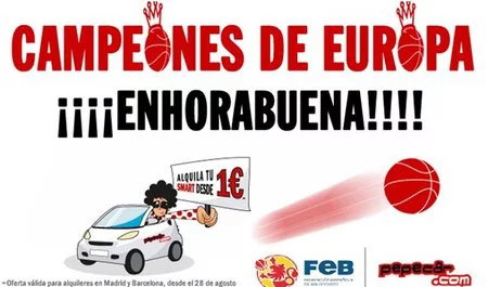 Pepecar se suma a la celebración de la Eurocopa de Baloncesto
