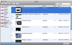 Tooble, de YouTube a tu iPod/iPhone en un paso