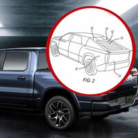 Quizá la Cybertruck no fue tan mala idea: RAM patenta un diseño similar al de la pick-up de Tesla