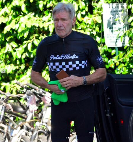 Harrison Ford Ciclista
