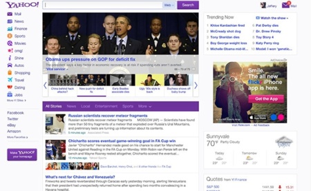 Yahoo rediseña su portal de noticias adaptándolo a las preferencias y los dispositivos de cada usuario
