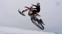 ¿Invierno? Convierte tu enduro/motocross en una moto de nieve