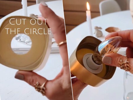 Lámparas recicladas paso a paso