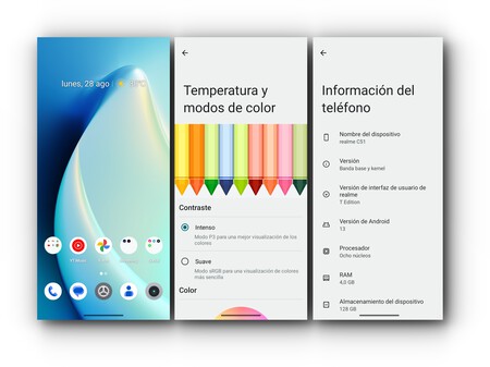Capturas Software Realme C51