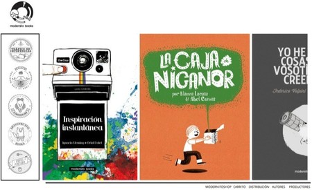 Modernito books presenta La caja de Nicanor un álbum escrito por Blanca Lacasa e ilustrado por Abel Cuevas