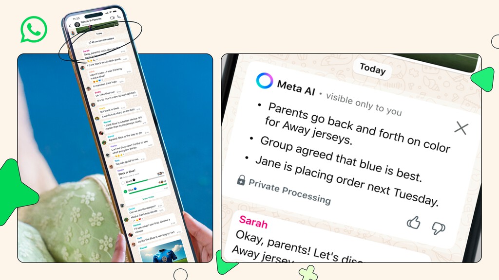 WhatsApp ahora resume tus mensajes no leídos. La pregunta es cómo demonios lo hace sin leer tus mensajes 