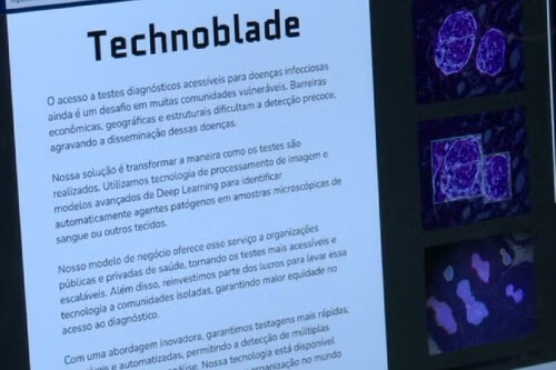 Aba do projeto Technoblade. Créditos:  Alex Magosso/RPC