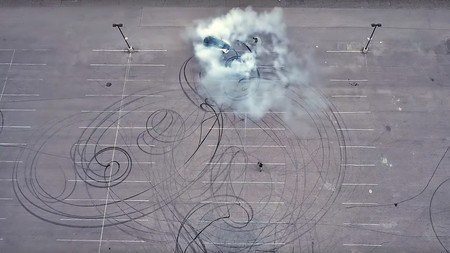 Bugatti Veyron Burnout 2