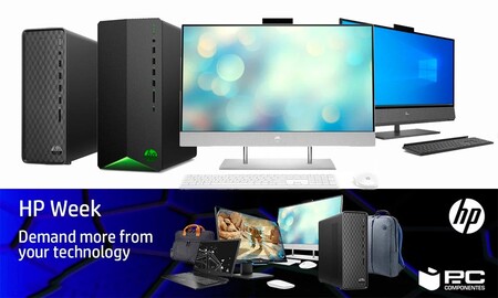 HP Week en PcComponentes: 10 ofertas en ordenadores de sobremesa y todo en uno con descuentos de hasta el 15%