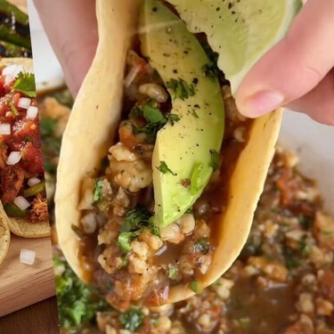 Tacos de machaca de camarón con salsa tatemada: receta fácil y perfecta para Cuaresma