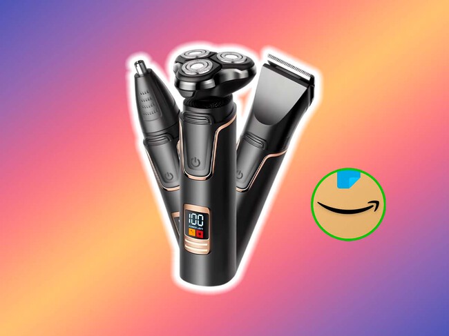 Jeswo 3 En 1 Rasuradora Electrica Hombre Con Pantalla Led Inteligente Oferta