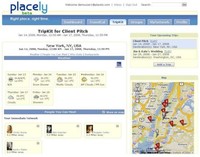 Placely: seguimiento de viajes con calendarios