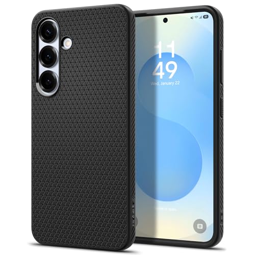 Spigen Funda Liquid Air Compatible con Samsung Galaxy S25 5G - Negro Mate