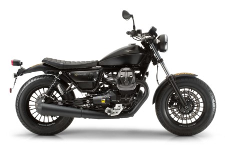 Moto Guzzi V9 Bobber Latdx Nero