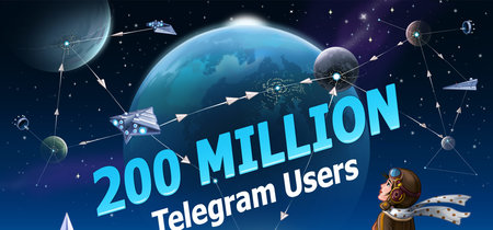 Telegram anuncia 200 millones de usuarios mensuales activos y presume de privacidad