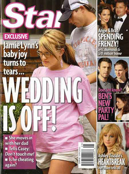 Jamie Lynn Spears cancela los planes de boda