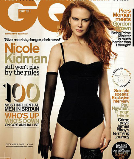 Nicole Kidman muy reveladora en la revista GQ