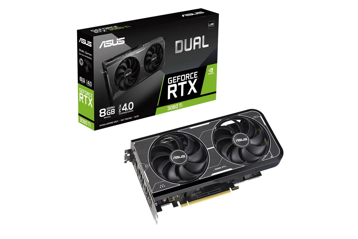 Asus DUAL GeForce RTX 3060 Ti OC 8GB GDDR6X - Tarjeta Gráfica