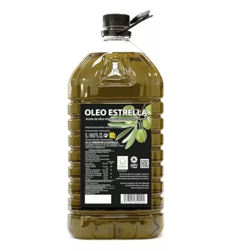 Aceite de Oliva Virgen Extra 5 Litros Picual Oleo Estrella | Aceite de Oliva Virgen Extra de Jaén