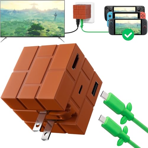 POWKONG Dock para Nintendo Switch 1 y Nintendo Switch 2
