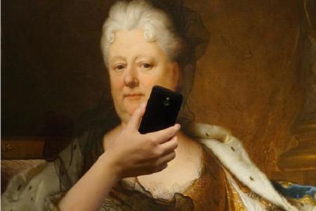 Selfies en el museo. La imagen de la semana