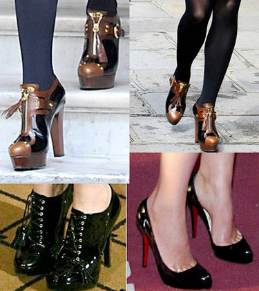 Los zapatos de Gwyneth Paltrow en las premieres de Iron Man